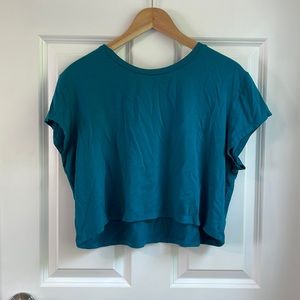 Free People intimately cropped tshirt